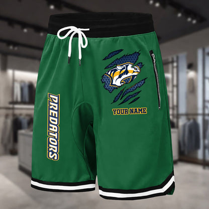 PREMIUM NHL X NP Summer Fitness Breathable Basketball Shorts NDT NHM 240426