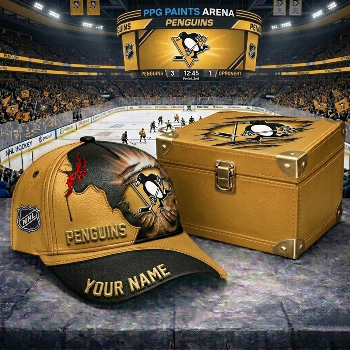 PREMIUM NHL X PP JESUS CRACK CUSTOM NAME HAT V30 NDT NHM 140526