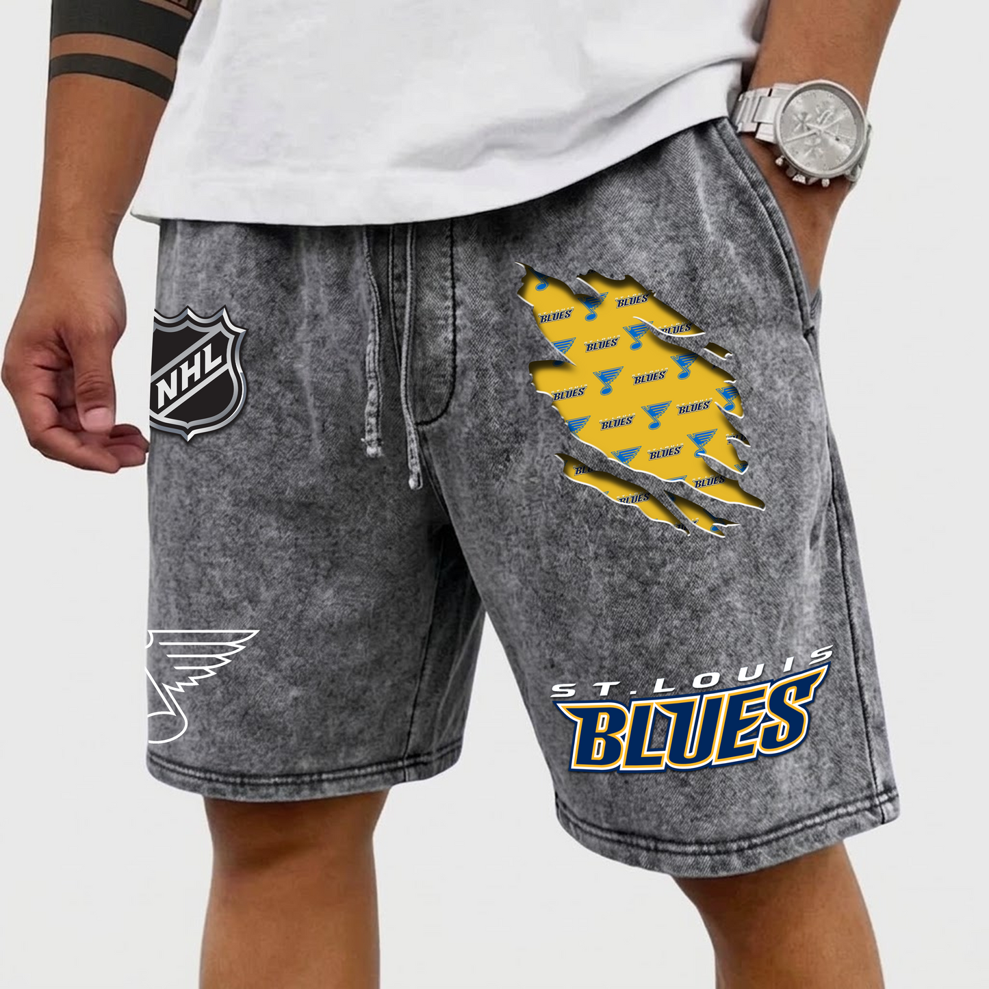 PREMIUM NHL X SLB WASH SHORT FOR SUMMERS HOLIDAY V2 NDT VHM 080426
