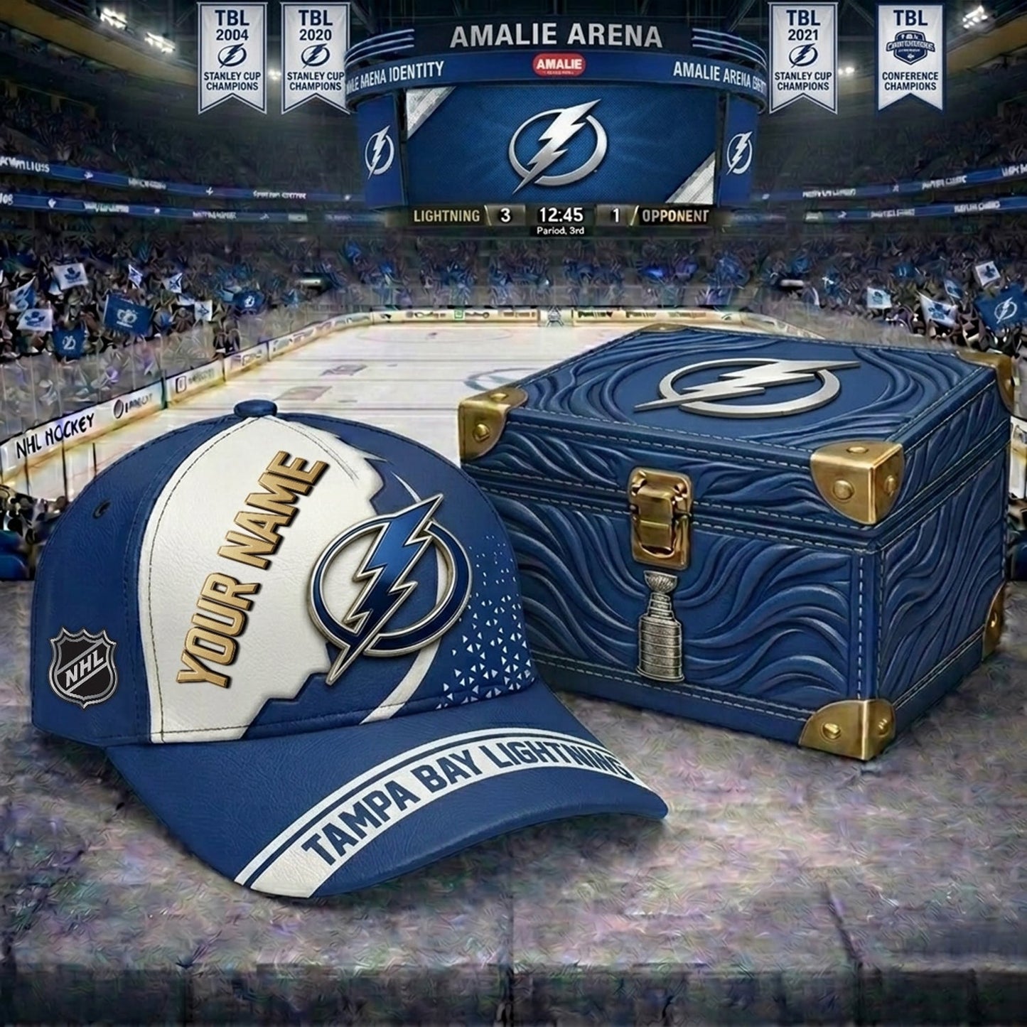 PREMIUM NHL X TBL CRACK CUSTOM NAME V4 HAT NDT NHM 200426