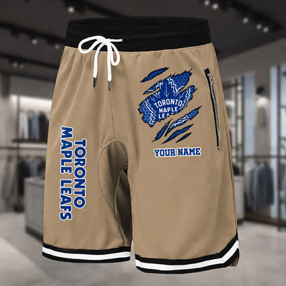 PREMIUM NHL X TML Summer Fitness Breathable Basketball Shorts NDT NHM 240426