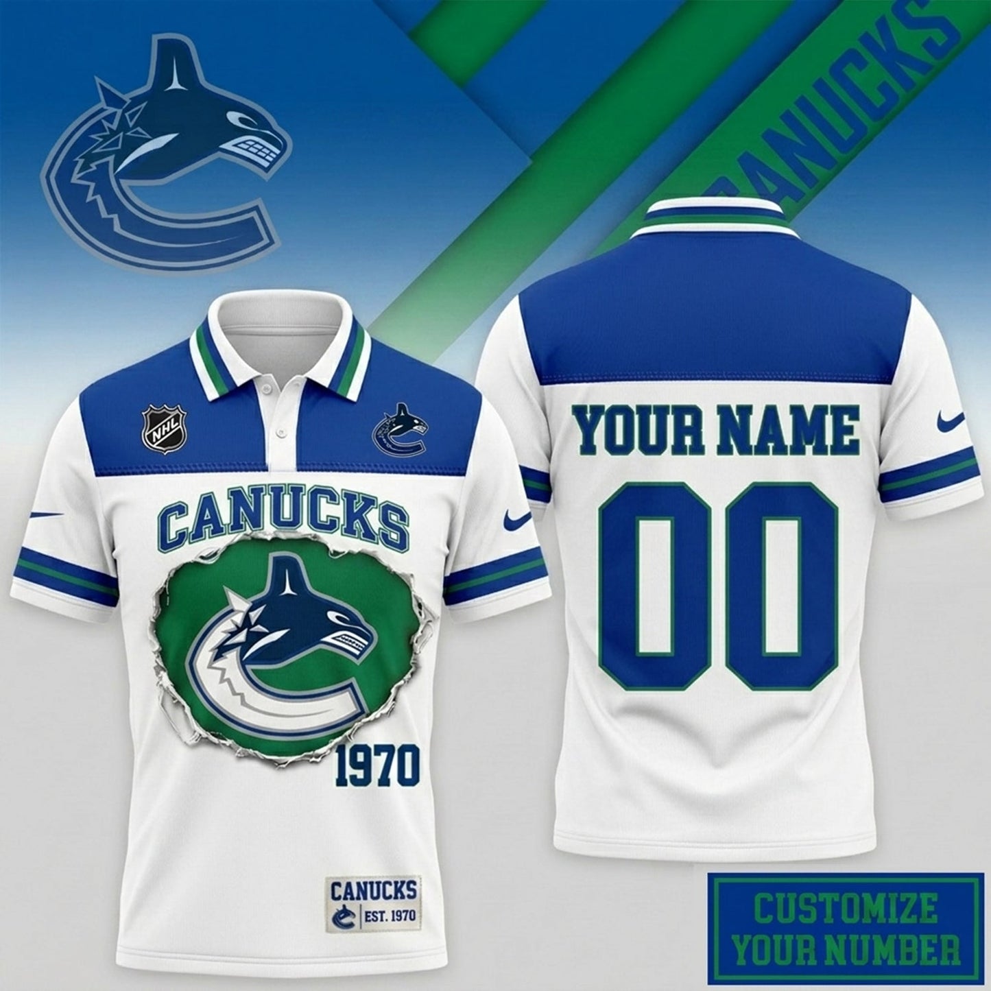 PREMIUM NHL X VC CLASSIC POLO SHIRT LIMITED EDITIONS NDT NHM 010626