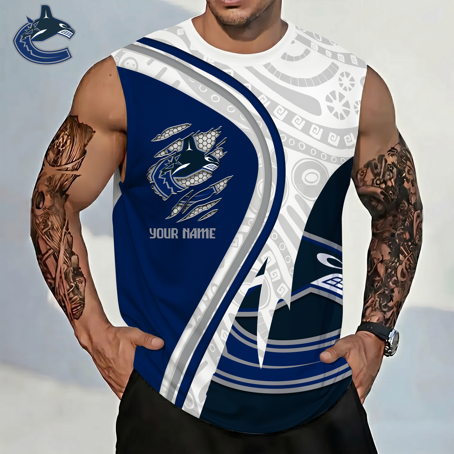 PREMIUM NHL X VC Personalized Tank Top Gift For Fans NDT VHM 140526