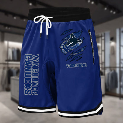 PREMIUM NHL X VC Summer Fitness Breathable Basketball Shorts NDT NHM 240426