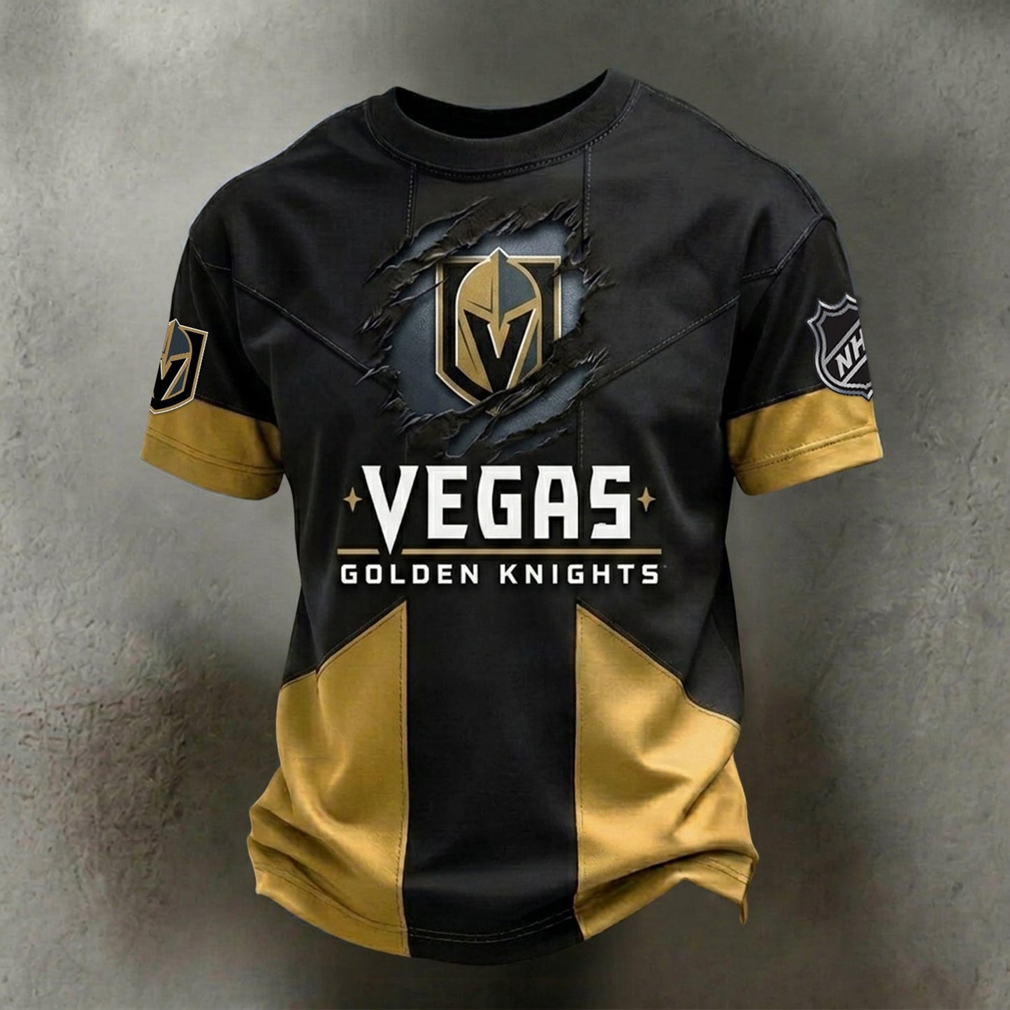 PREMIUM NHL X VGK CRACK SHIRT FOR SUMMER HOLIDAY NDT NHM 080526