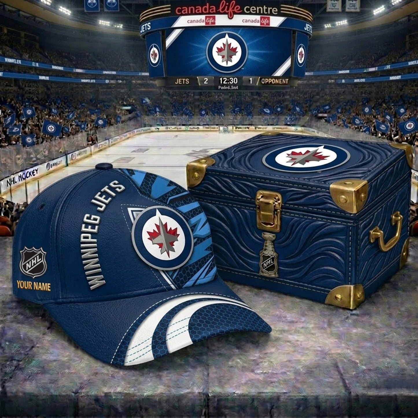 PREMIUM NHL X WJ CRACK CUSTOM NAME V5 HAT NDT NHM 220426