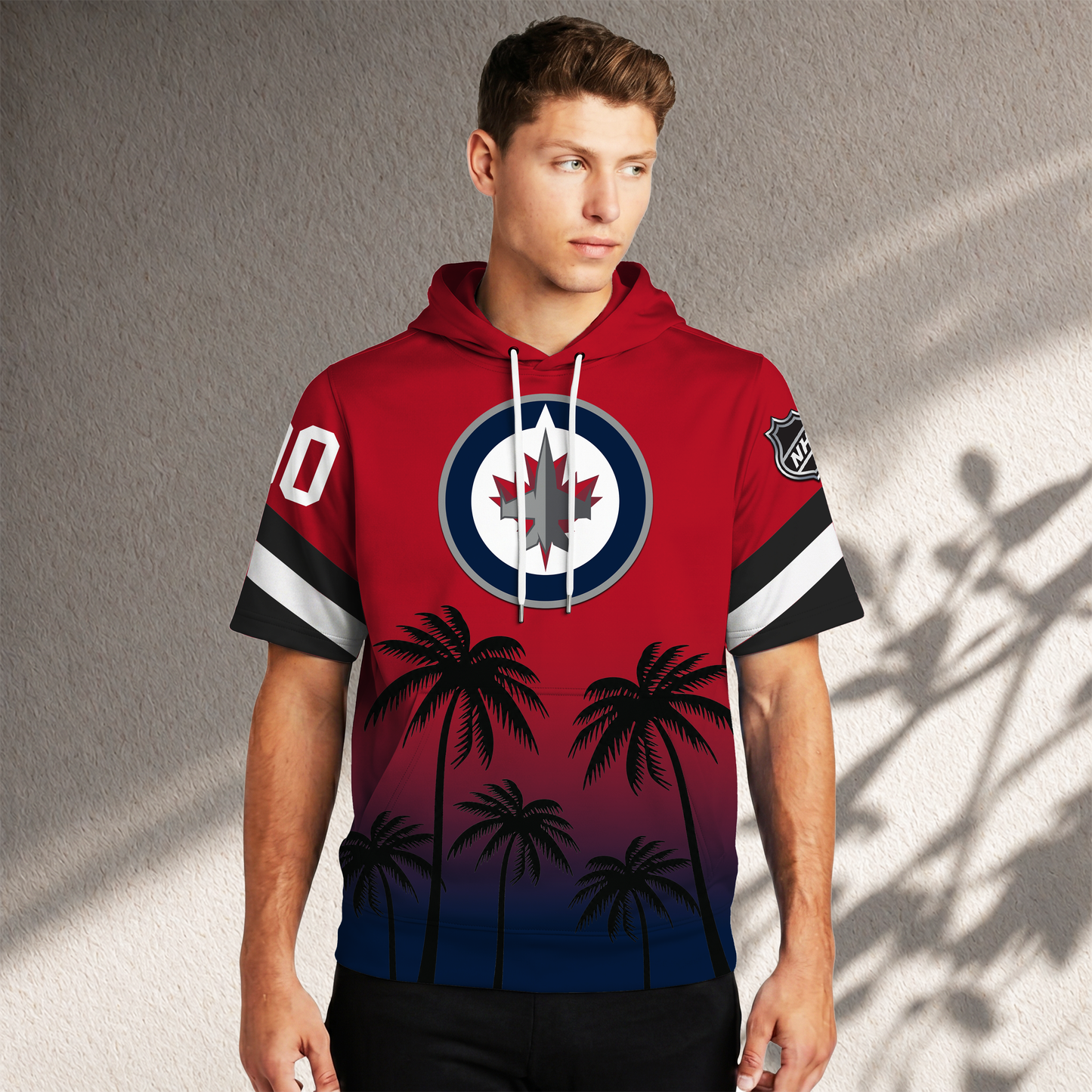 PREMIUM NHL X WJ Short Sleeve Hoodie T-Shirt FOR SUMMER HOLIDAY NDT VHM 160526