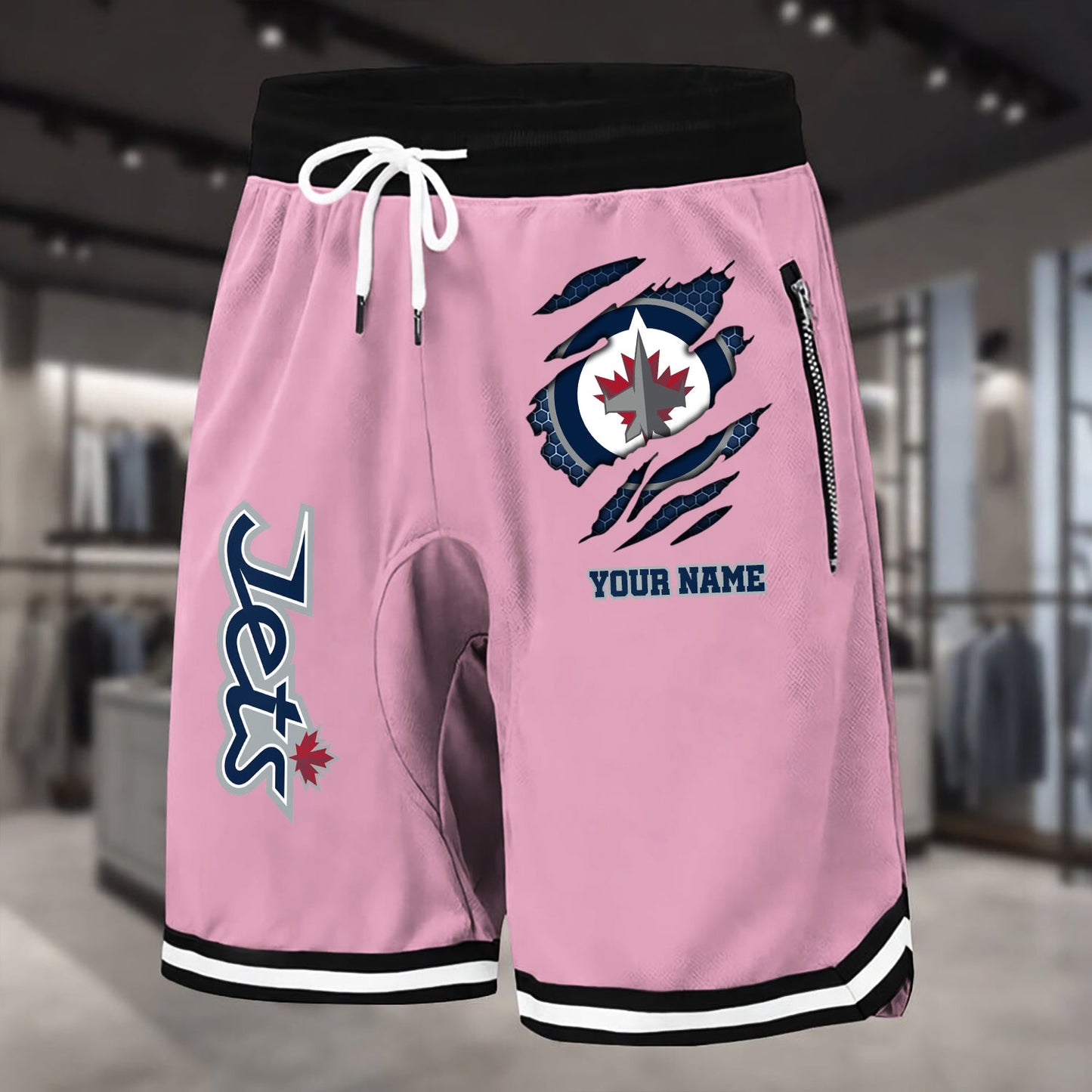 PREMIUM NHL X WJ Summer Fitness Breathable Basketball Shorts NDT NHM 240426