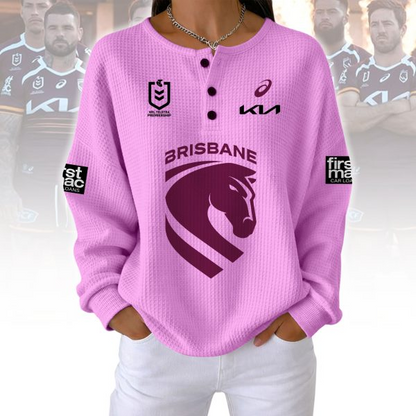 PREMIUM NRL X BB  Woman Waffle  Classic Hoodie NDT NQK 240326