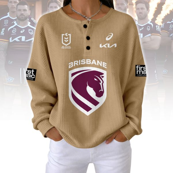 PREMIUM NRL X BB  Woman Waffle  Classic Hoodie NDT NQK 240326
