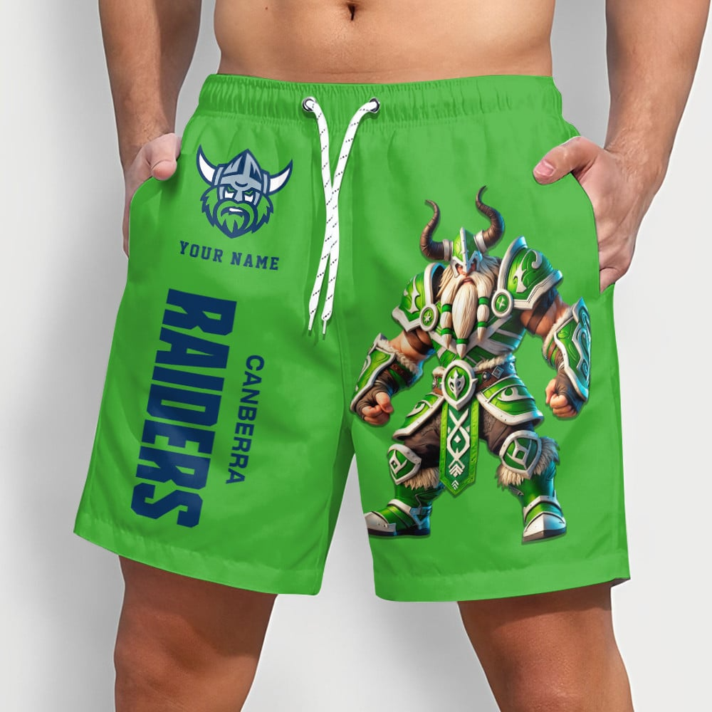 PREMIUM NRL  X CR Sport Style Mascot Men Short Pants Custom NAME NDT NQK