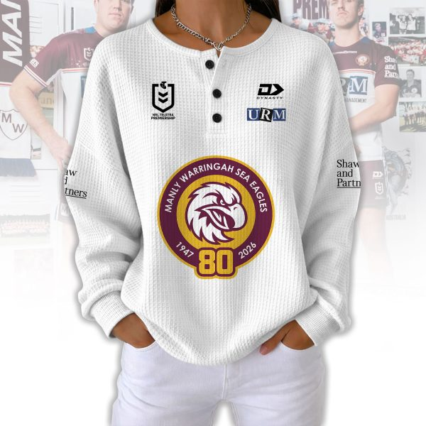 PREMIUM NRL X MWSE Woman Waffle  Classic Hoodie NDT NQK 240326