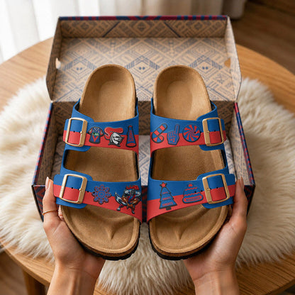 PREMIUM NRL  X NK Birken-Inspired Double-Strap Sandals For Summer Holiday NDT NTN 80526