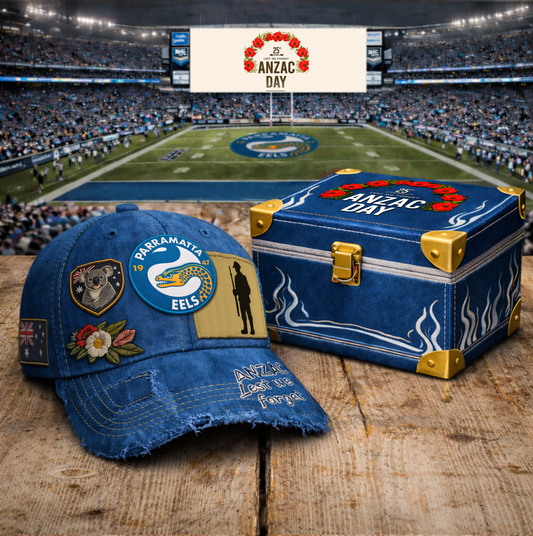PREMIUM NRL X PE .RETRO ANZAC DAY CAP LIMITED EDITION NDT VHM