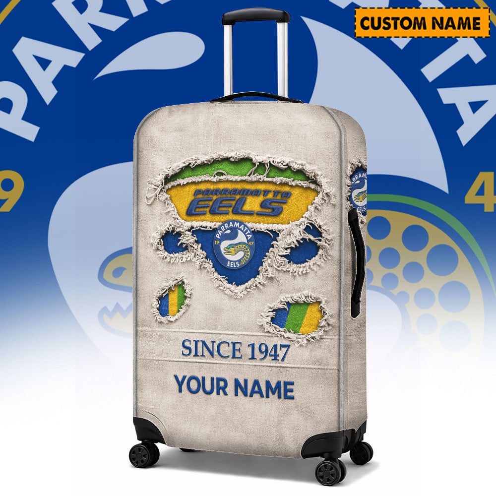 PREMIUM NRL X PE Vintage Luggage Cover Custom Name NDT LVH 310326