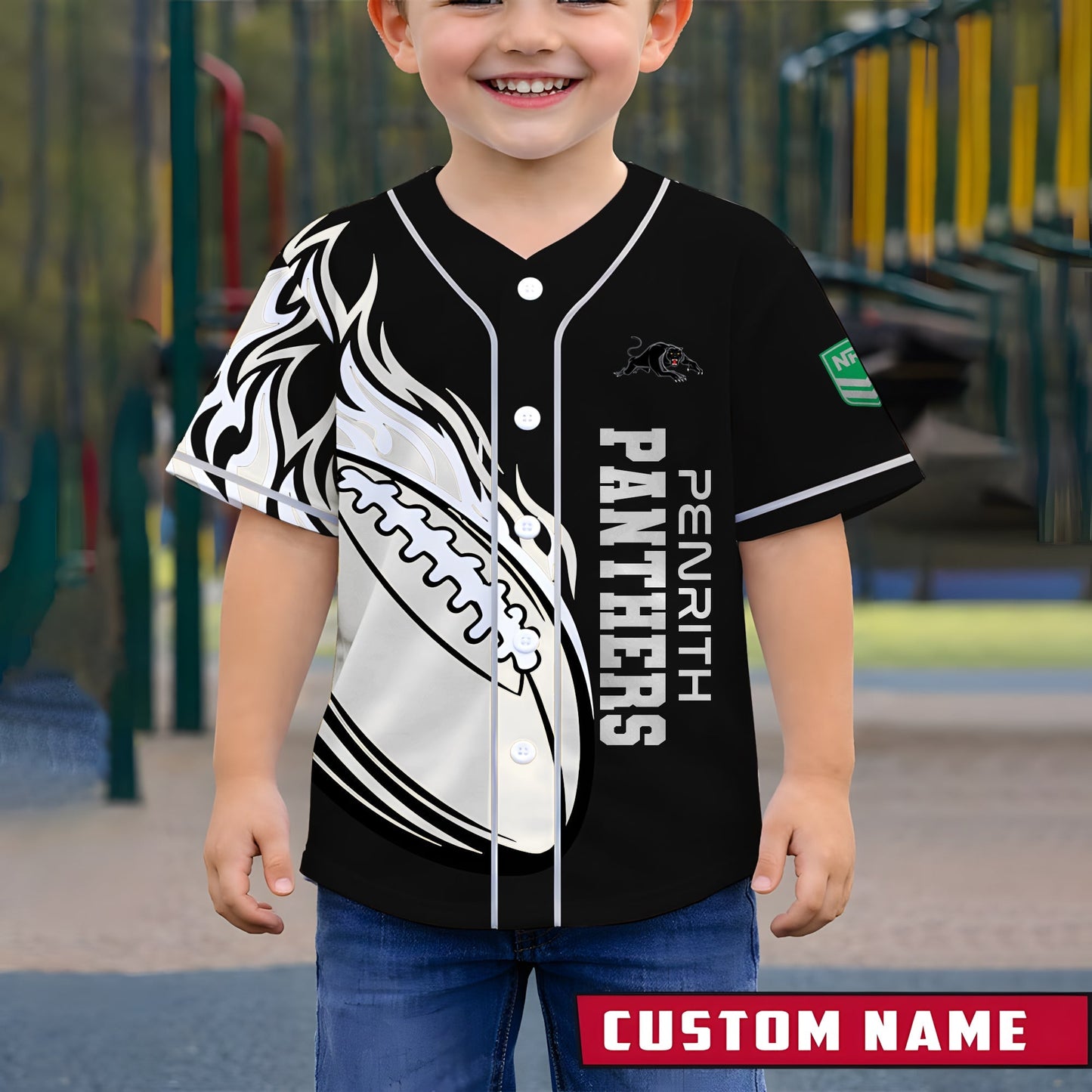 PREMIUM NRL X PP New Youth Baseball Jersey Limited Editions NDT LVH