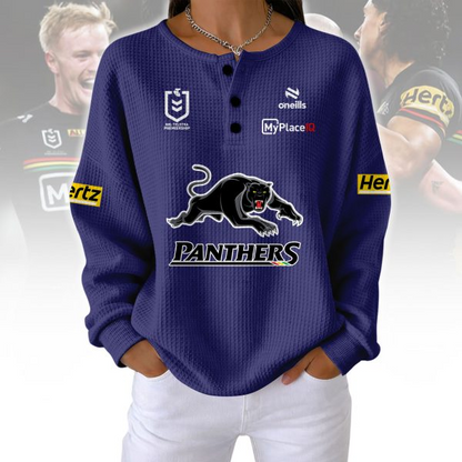 PREMIUM NRL X PP Woman Waffle  Classic Hoodie NDT NQK 240326