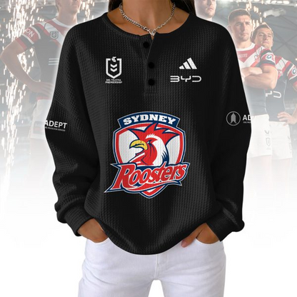 PREMIUM NRL X SR Woman Waffle  Classic Hoodie NDT NQK 240326