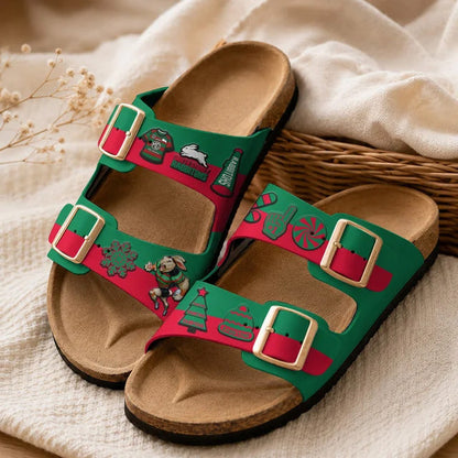 PREMIUM NRL  X SSR Birken-Inspired Double-Strap Sandals For Summer Holiday NDT NTN 80526
