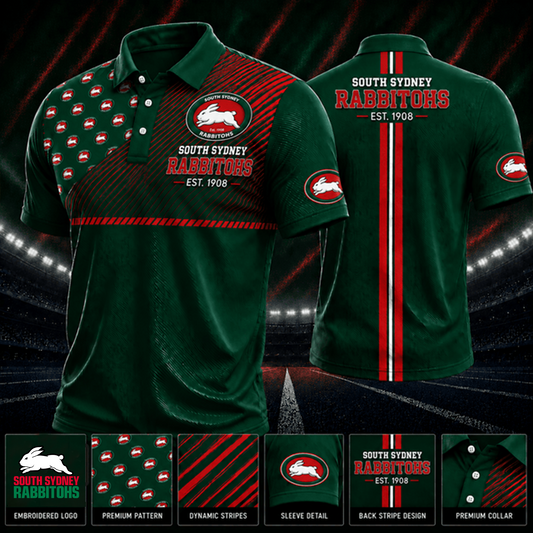 PREMIUM NRL X SSR LUXURY GAMEDAY POLO SHIRT LIMITED EDITIONS 240626