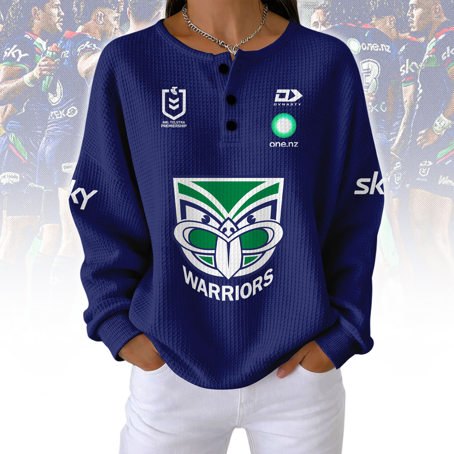PREMIUM NRL X W Woman Waffle  Classic Hoodie NDT NQK 240326