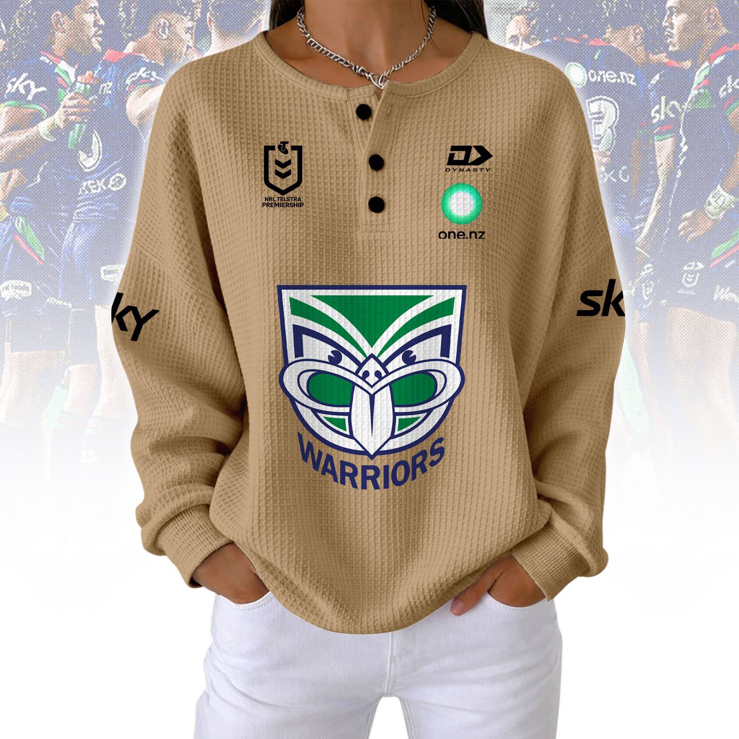 PREMIUM NRL X W Woman Waffle  Classic Hoodie NDT NQK 240326