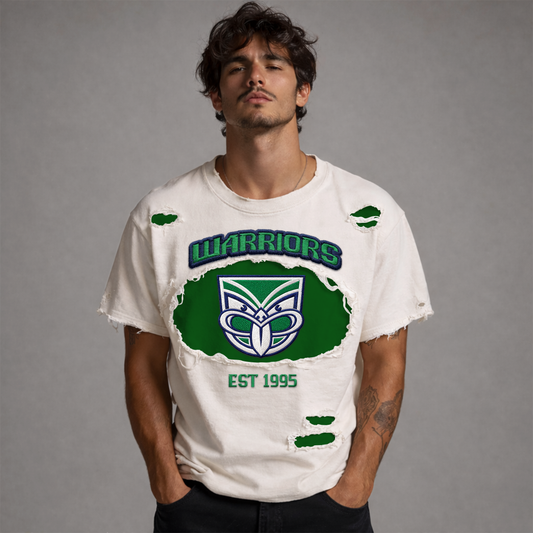 PREMIUM NRL X WAR RETRO VINTAGE CLASSIC POLO SHIRT NDT VHM 040426 1