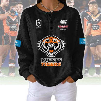 PREMIUM NRL X WT Woman Waffle  Classic Hoodie NDT NQK 240326