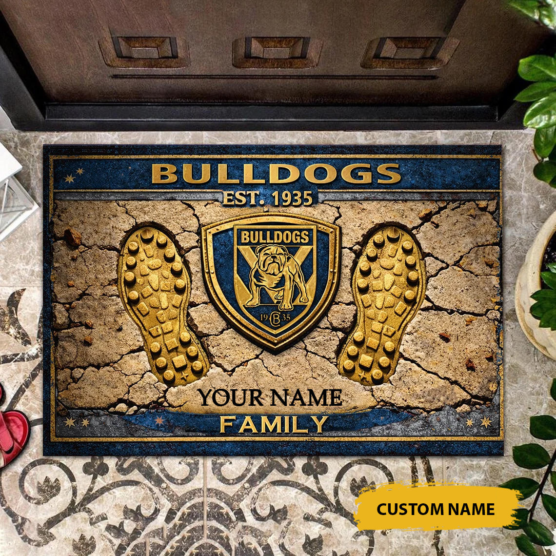 PREMIUM X  CB Doormat Personalized Limited Edition For Home NDT NTN