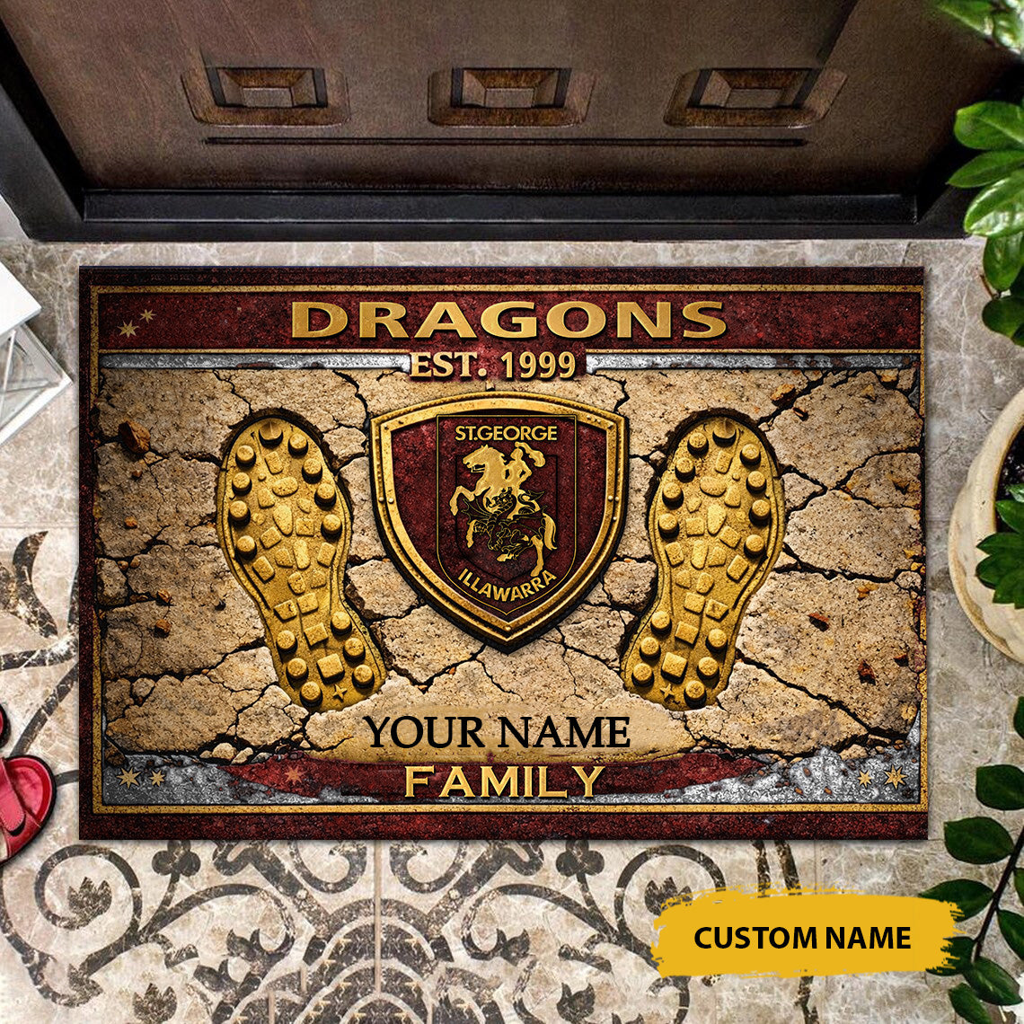 PREMIUM X  SGID Doormat Personalized Limited Edition For Home NDT NTN