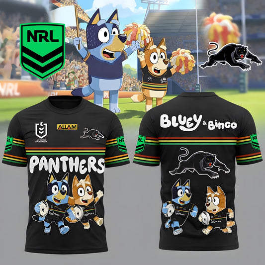 PREMIUM NRL X PP Bluey & Bingo POLO SHIRT ƒ?? Limited 2026 NDT LVH
