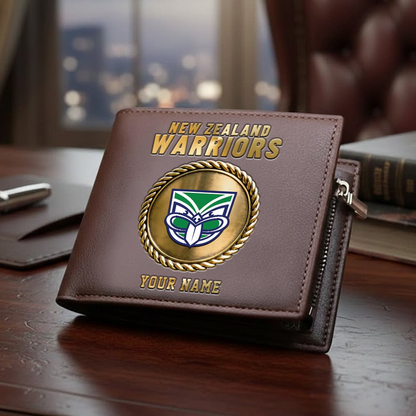 PREMIUM NRL X NZW Man Leather Wallet Limited Editions NDT NQK 260226