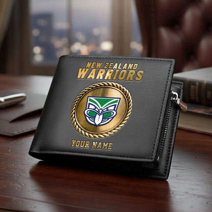 PREMIUM NRL X NZW Man Leather Wallet Limited Editions NDT NQK 260226