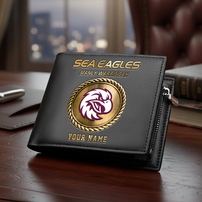 PREMIUM NRL X SEMW Man Leather Wallet Limited Editions NDT NQK 260226