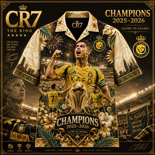 PREMIUM CR7 X THANK FOR MEMORIES HAWAI SHIRT LIMITED EDITION V03  NDT VHM 250526