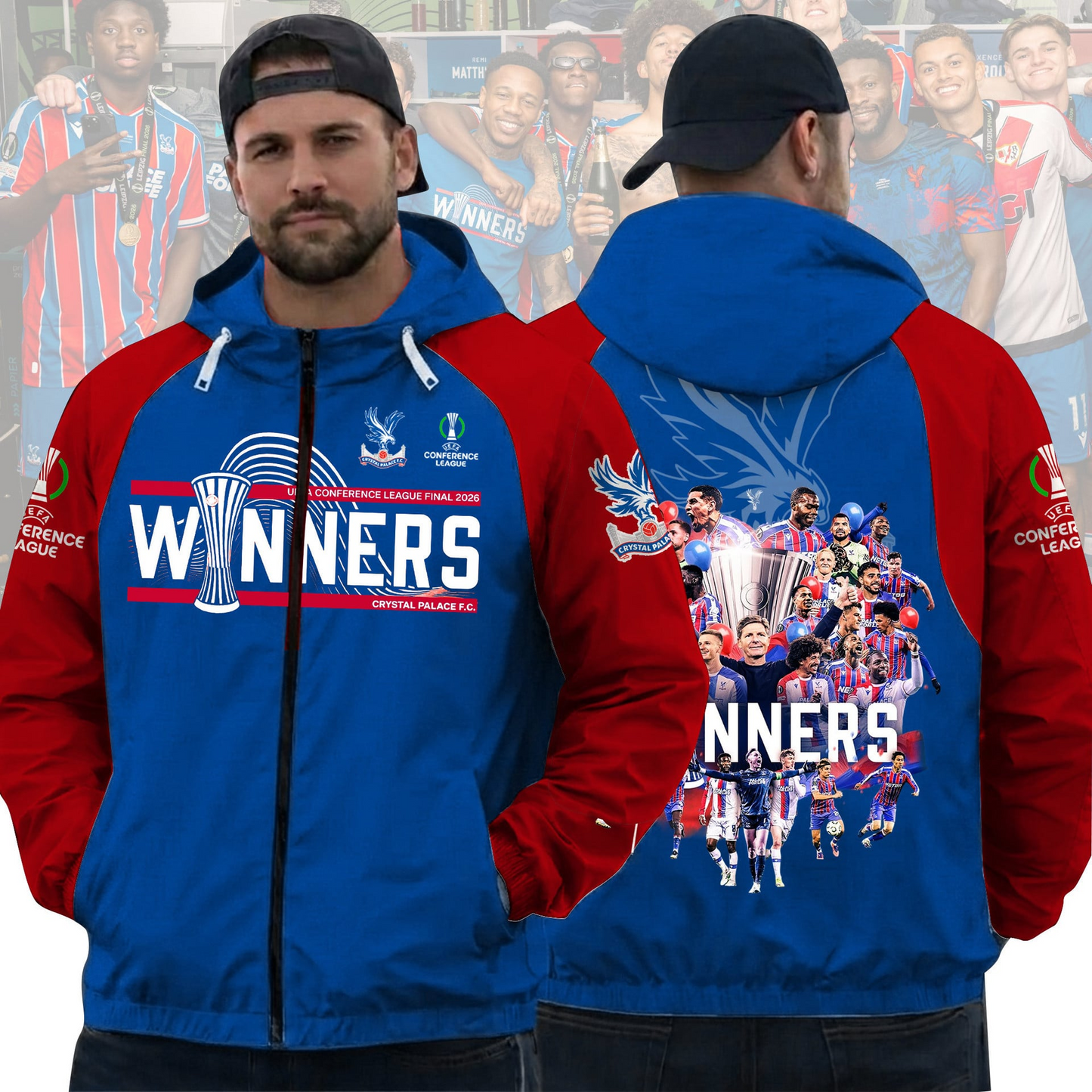 PREMIUM CRY X THANK FOR MEMORIES  UEFA Conference League Winners   Windbreaker JACKET V4 NDT VHM 290526