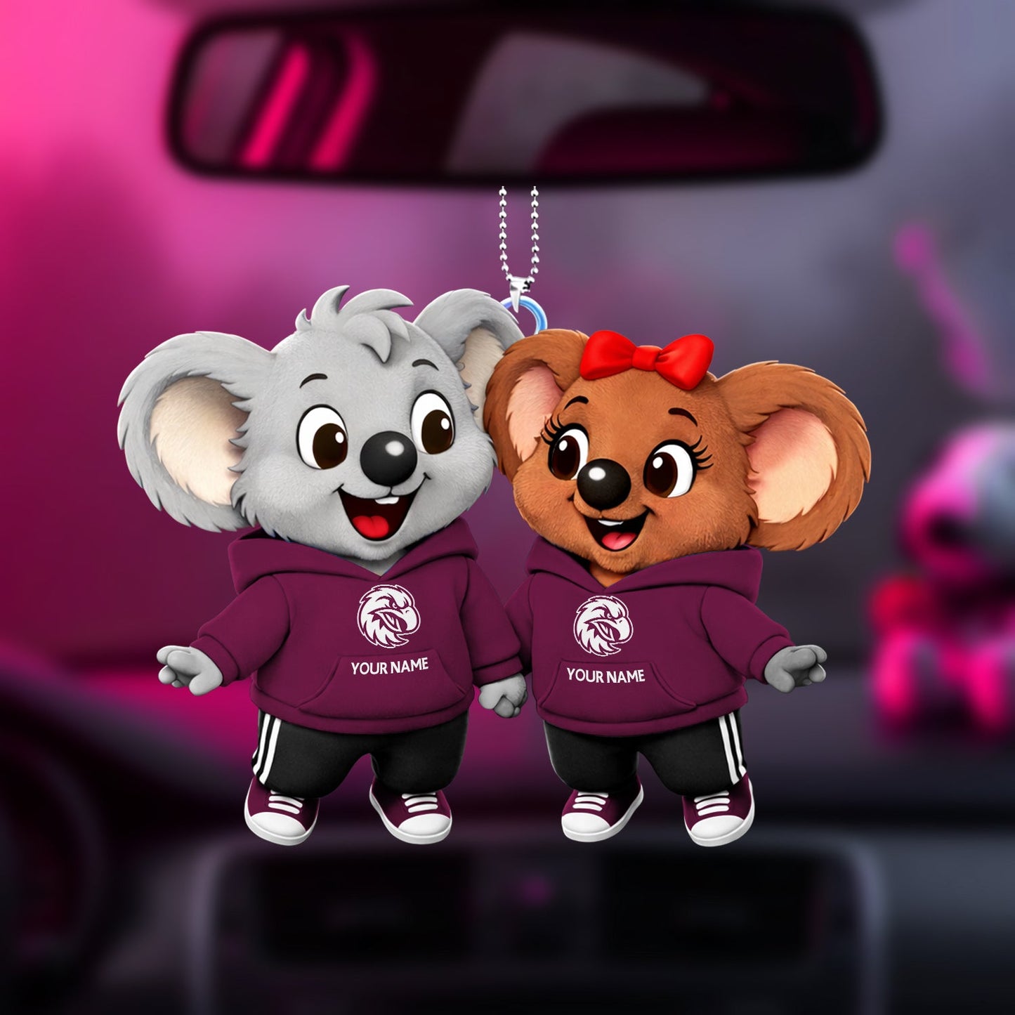 PREMIUM MWSE X Blinky Bill & Nutsy Car Ornament NDT NHM 040326