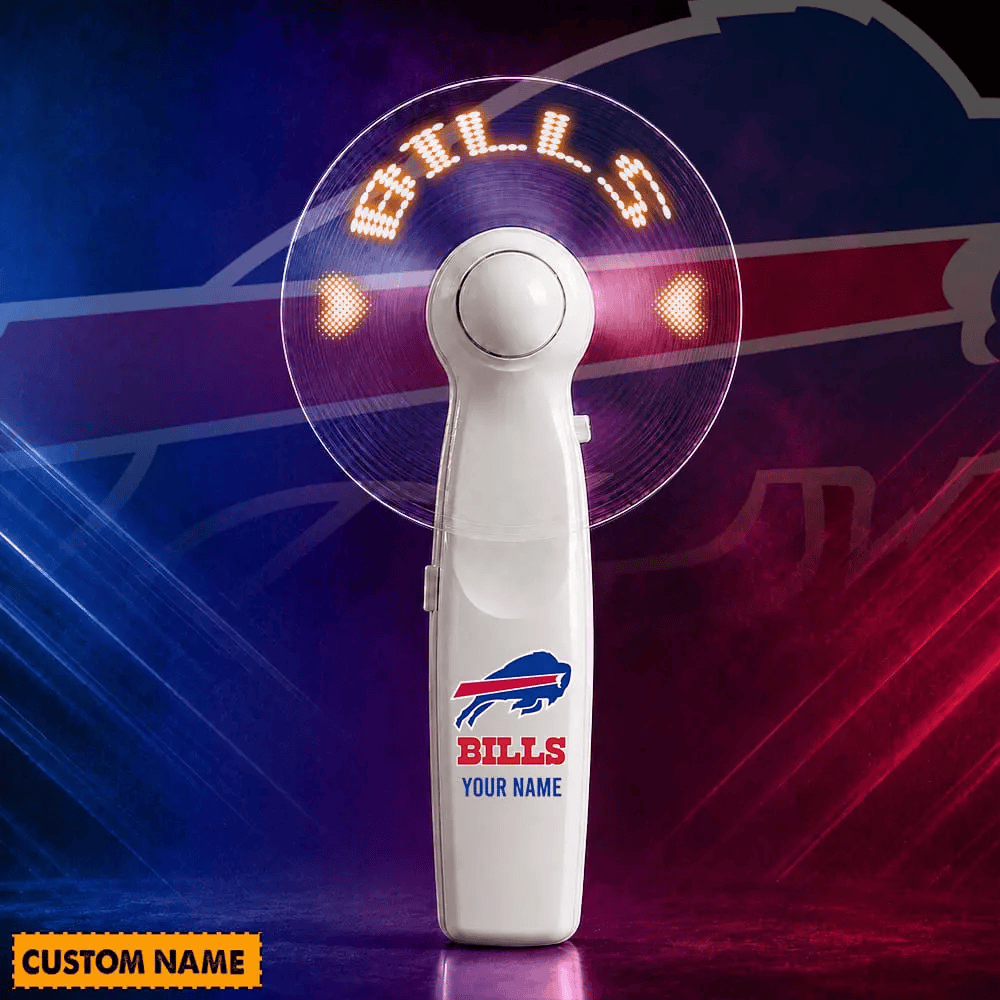 PREMIUM NFL X BUF USB Led Fan Custom Name Limited Editions NDT LVH240526