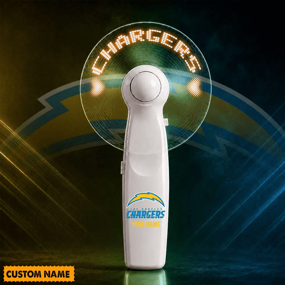 PREMIUM NFL X LAC USB Led Fan Custom Name Limited Editions NDT LVH240526