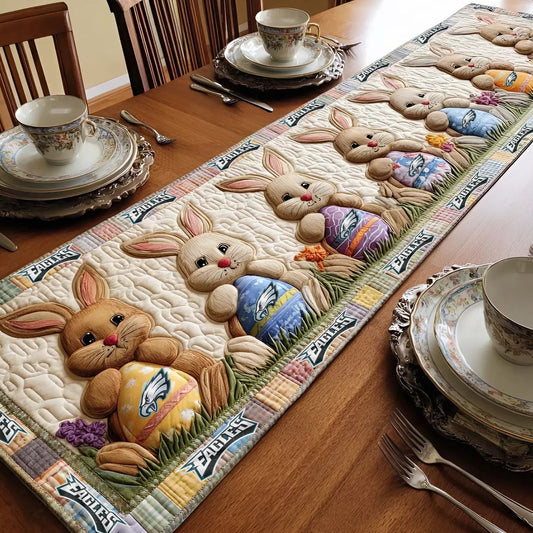 PREMIUM  PHI X  CLASSIC EASTER QUILTED TABLE RUNNER NDT NHM 270226
