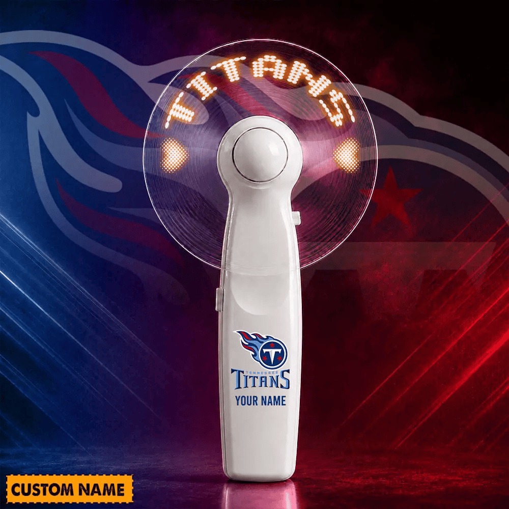 PREMIUM NFL X TEN USB Led Fan Custom Name Limited Editions NDT LVH240526