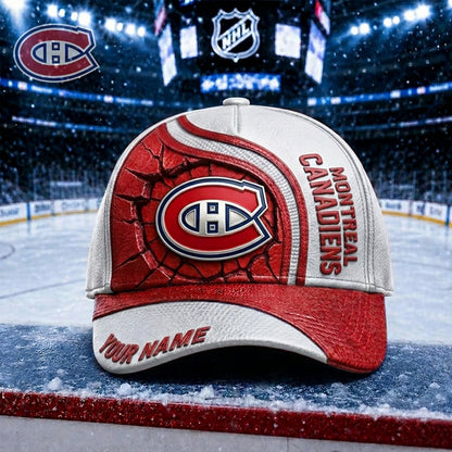 PREMIUM NHL X MC Embroidered Hockey Custom Name HAT NDT NHM 250526