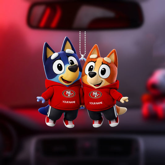PREMIUM SF X Blinky Bill & Nutsy Car Ornament NDT NHM 040326