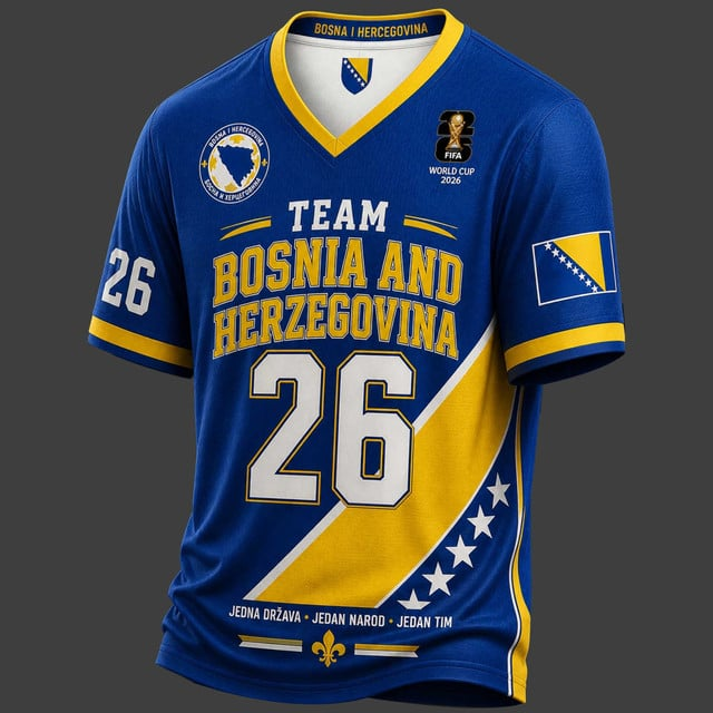PREMIUM WC 2026 X BOS V-Neck Jersey LIMIED EDITIONS NDT VHM 190526