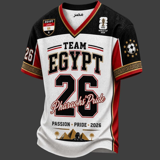 PREMIUM WC 2026 X EGY V-Neck Jersey LIMIED EDITIONS NDT VHM 190526