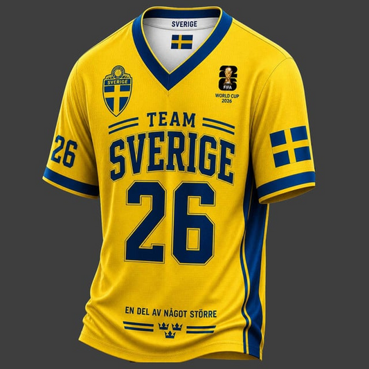 PREMIUM WC 2026 X SWE V-Neck Jersey LIMIED EDITIONS NDT VHM 190526