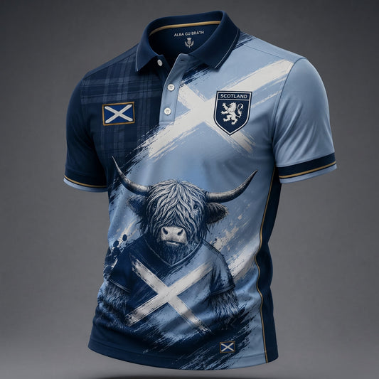 PREMIUM WC 26  x SCOT Team Pride V-Neck POLO Shirt V03 NDT VHM 10626