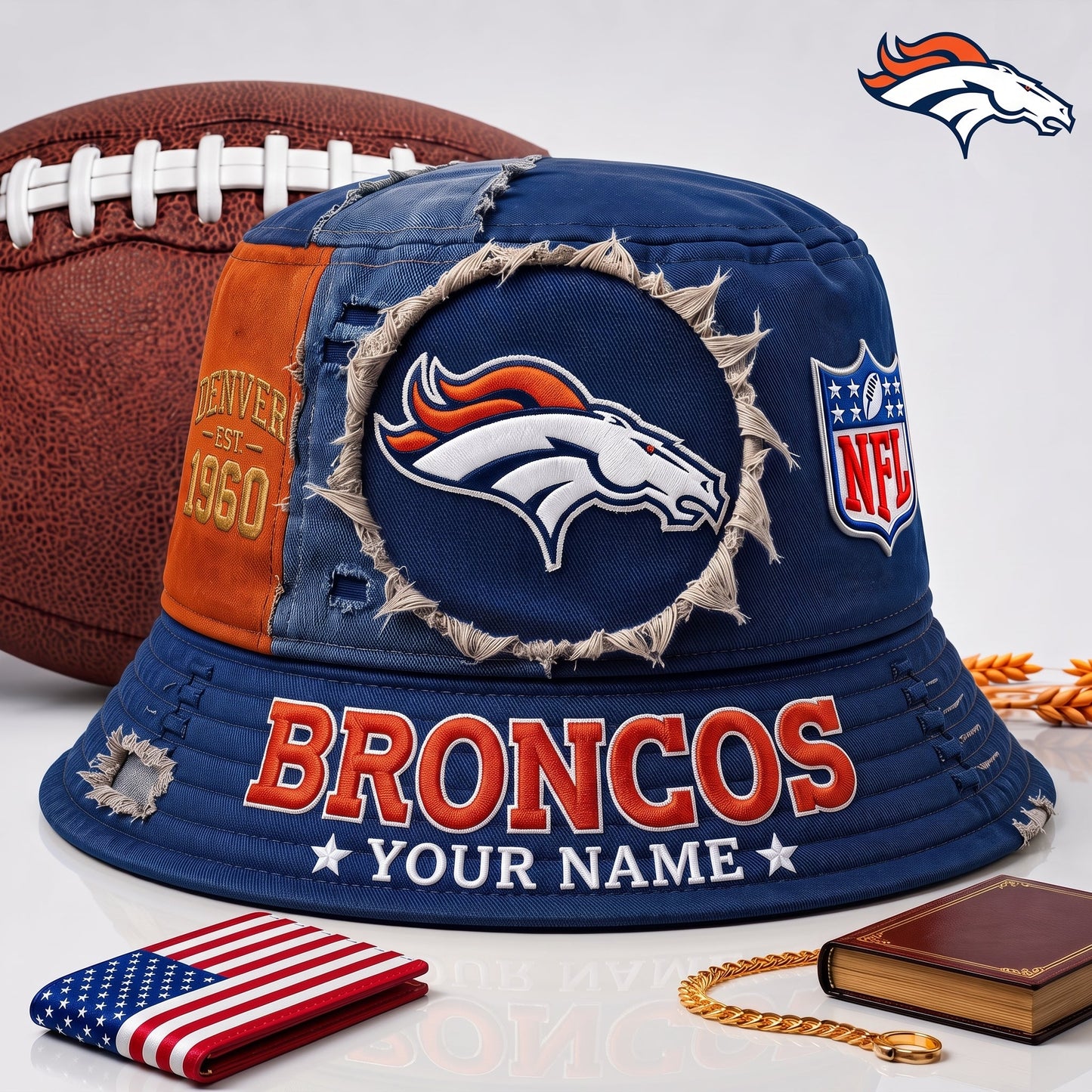 PREMIUM NFL X DB Exclusive Bucket Hat Limited Editions 240626
