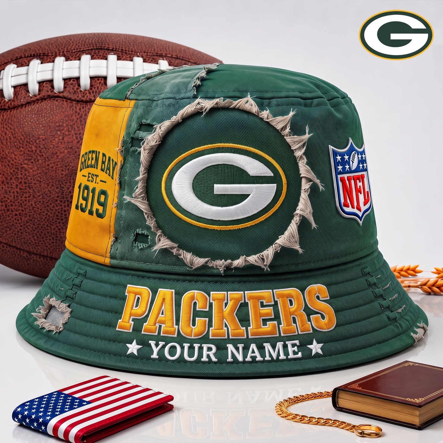 PREMIUM NFL X GBP Exclusive Bucket Hat Limited Editions 240626
