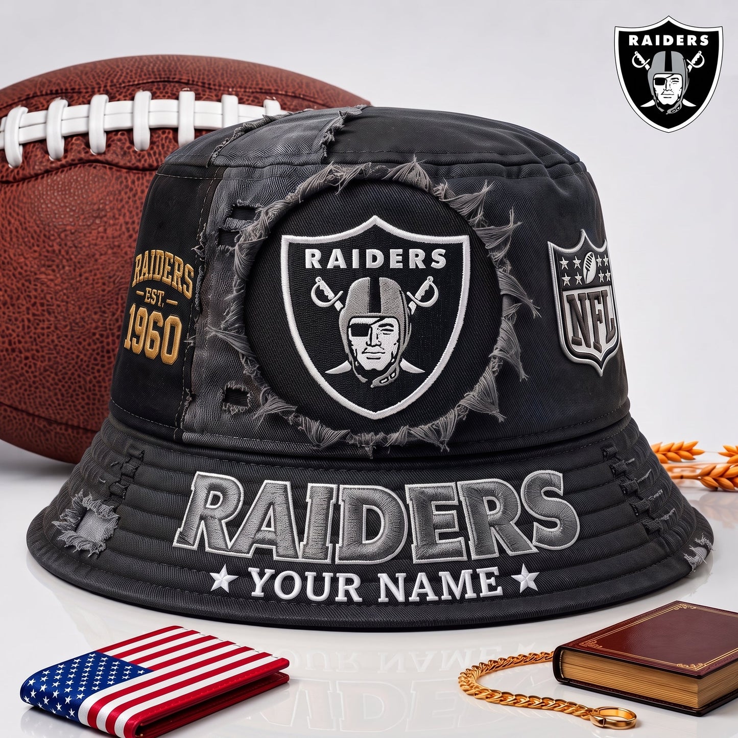 PREMIUM NFL X LVR Exclusive Bucket Hat Limited Editions 240626